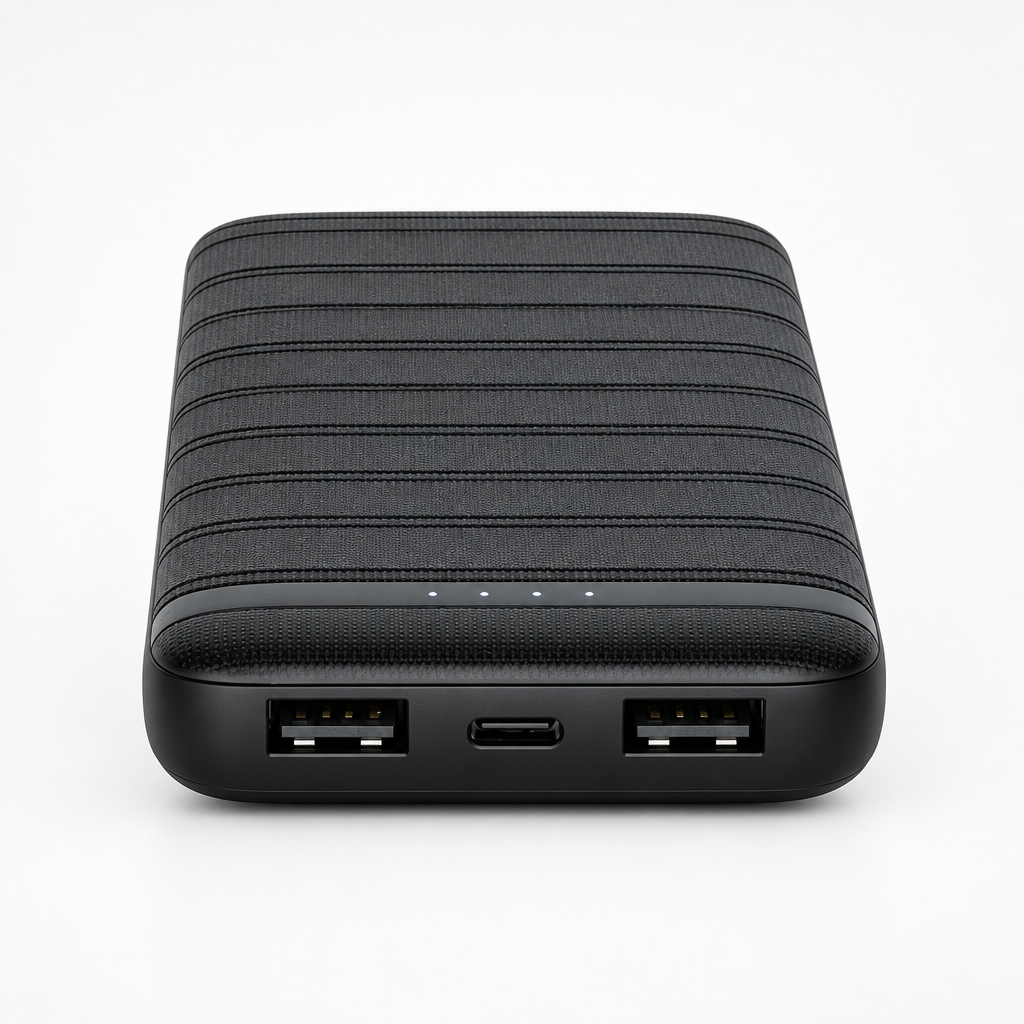 Soroo 10,000mAh Power Bank – Dual USB Portable Fast Charging Power Bank