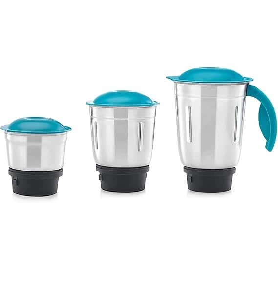 USHA Speed Master 500W Mixer Grinder with 3 Jars, 100% Copper Motor & 4-Fin Techno Blades