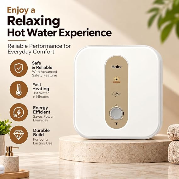 Haier 10L Square Water Heater (Model: ES10V-S1I)