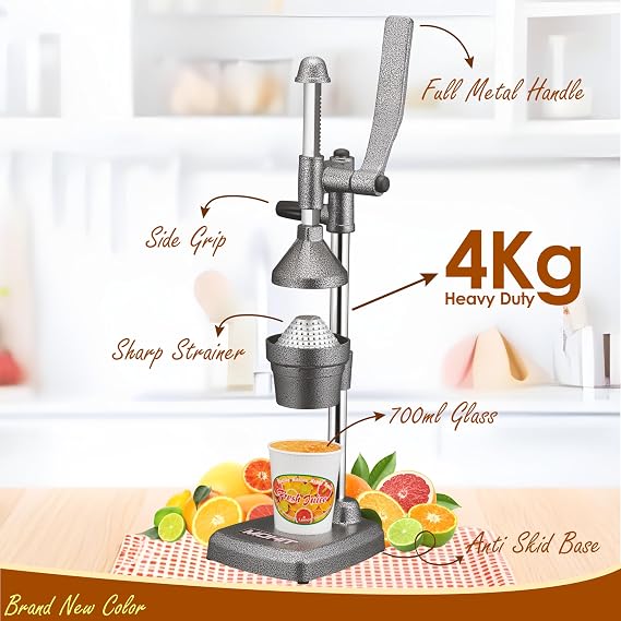Mohit Pressure-Type Hand Juicer – Manual Fruit Juice Extractor