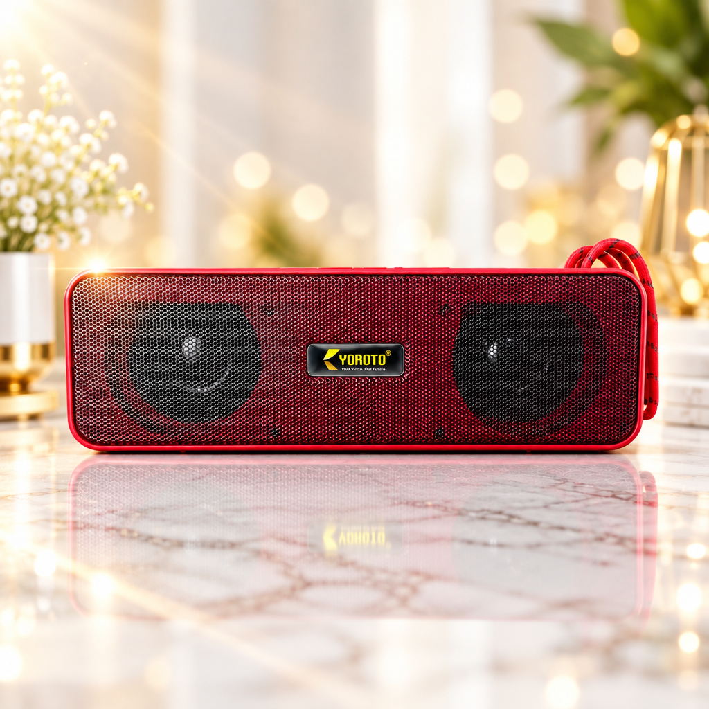 Yoroto YO-421BT Flox Bar Bluetooth Speaker – 16W Portable Wireless Speaker with 6 Hours Playback
