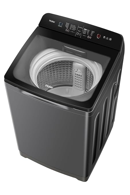 Haier HWM90-H688BK 9 Kg 5 Star Fully Automatic Top Load Washing Machine with In-Built Heater & Oceanus Wave Drum