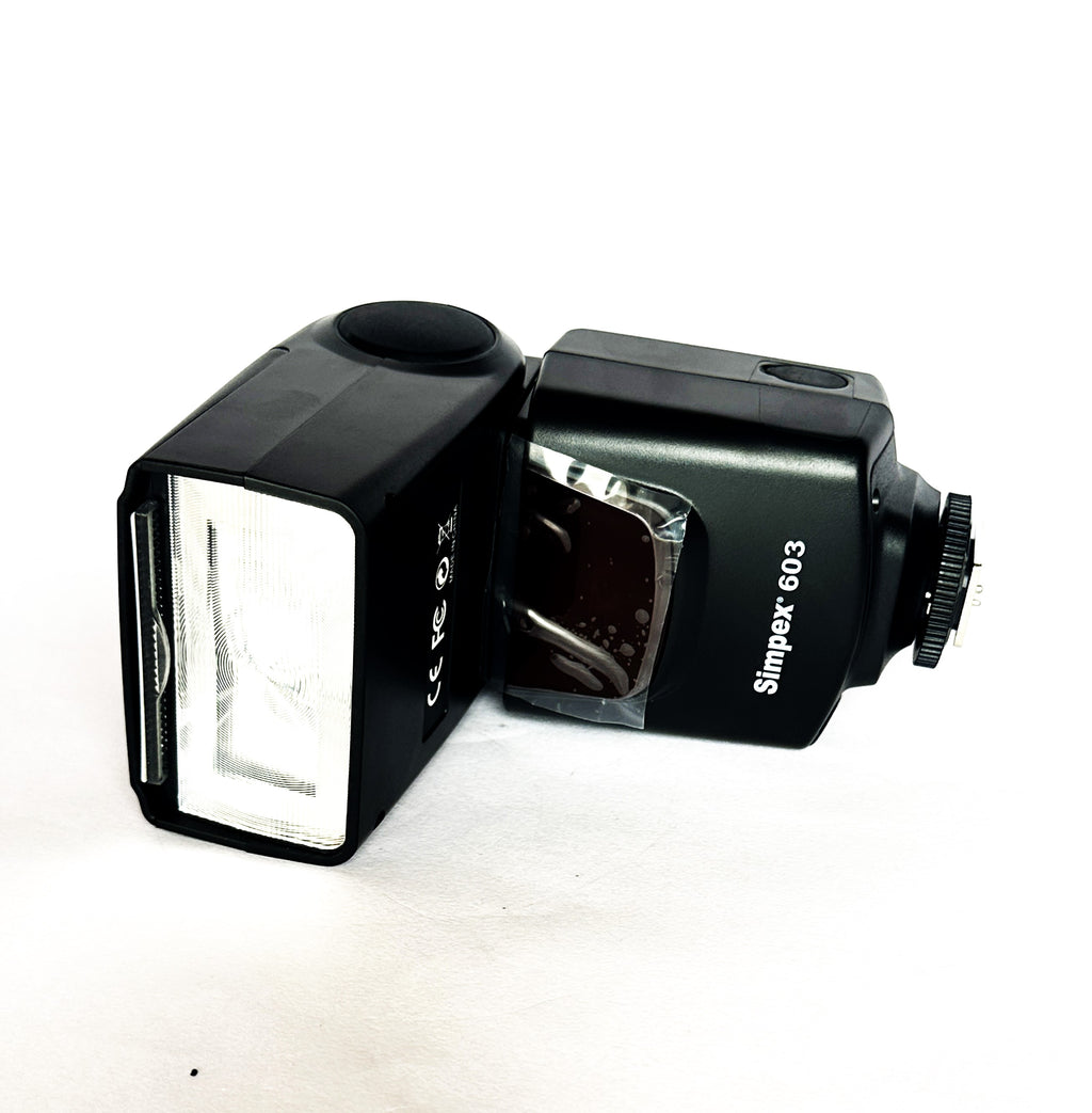 Simpex 603 Camera Flash – External Flash for DSLR & Film Cameras