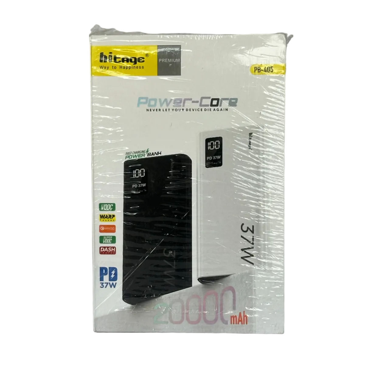 Hitage Power-Core PB-405 20000mAh 37W Fast Charging
