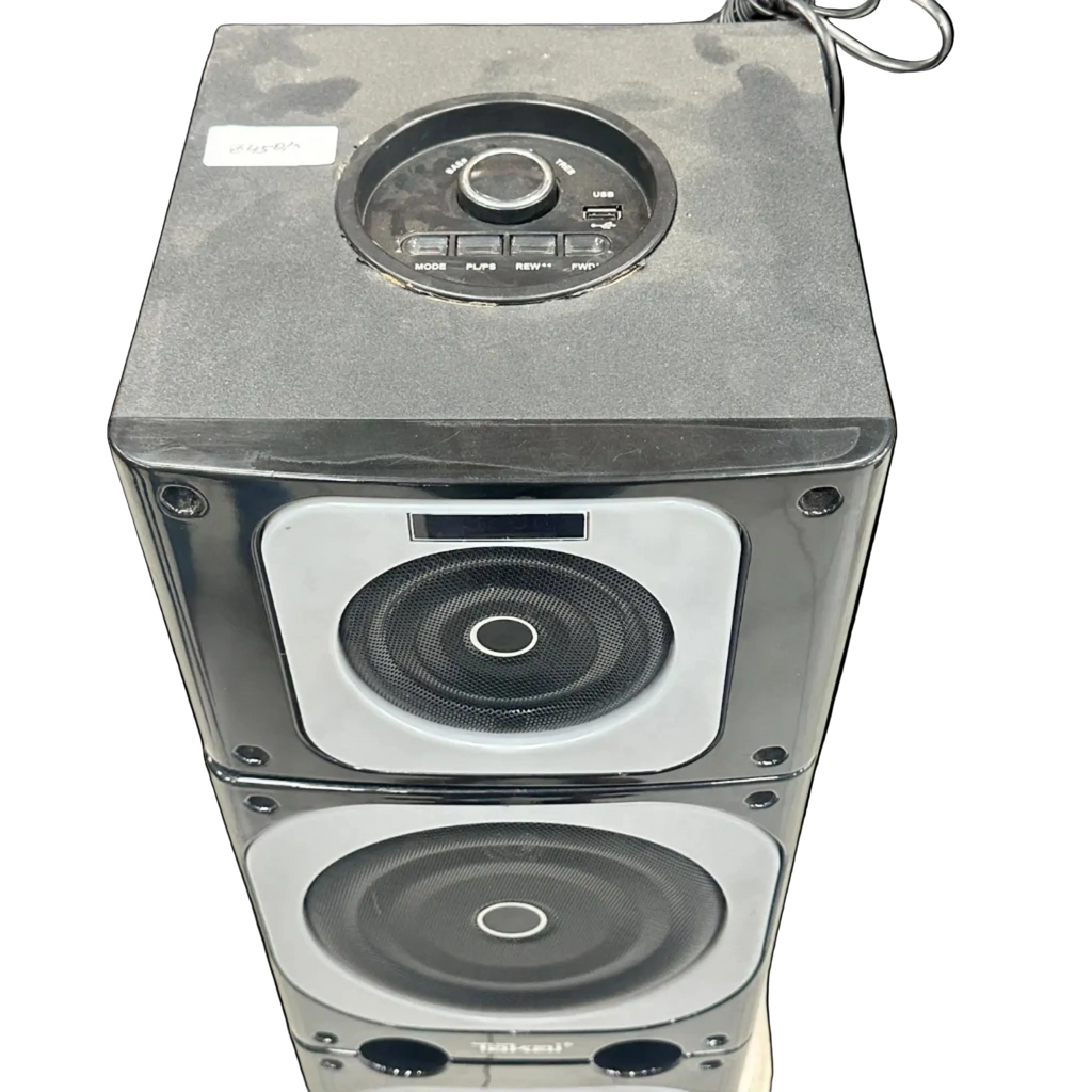 Takai Premium Sound System Tower Speaker with Inbuilt Amplifier & Dual Bass Drivers