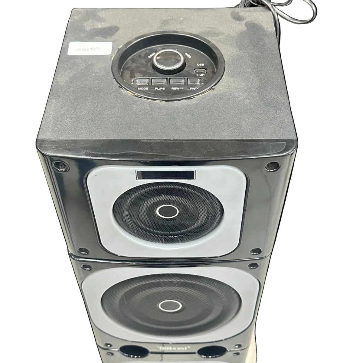 Takai Premium Sound System Tower Speaker with Inbuilt Amplifier & Dual Bass Drivers