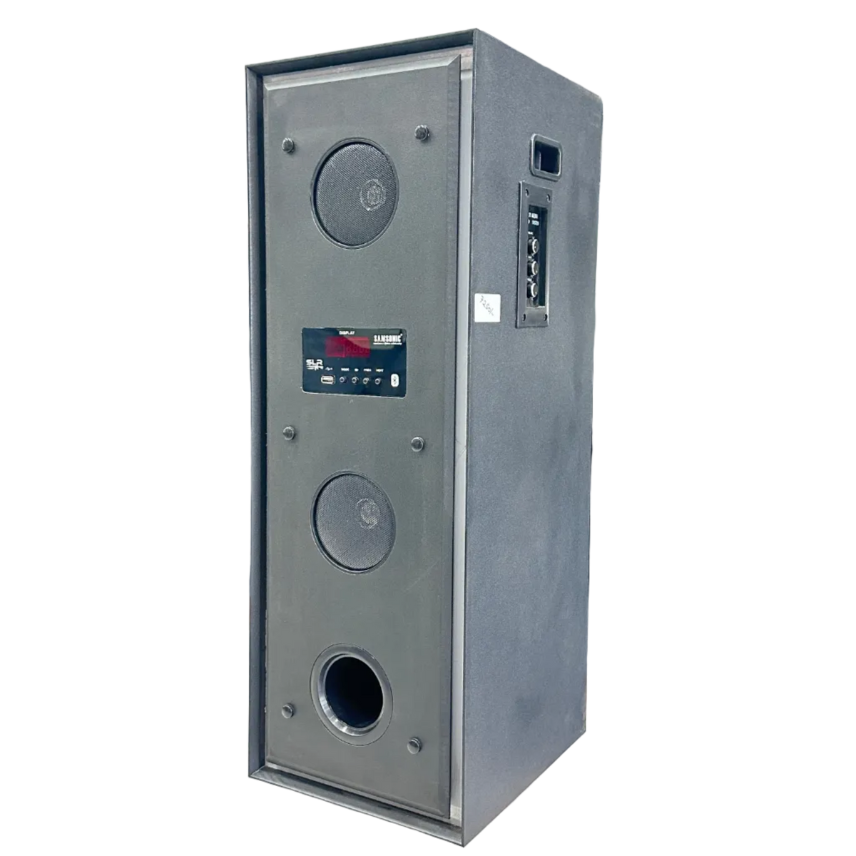 Samsonic Premium Single Tower Speaker with Built-In Amplifier