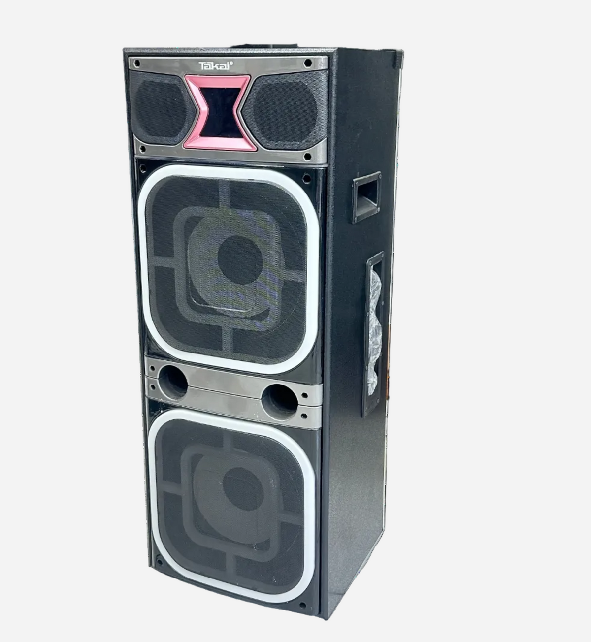 Takai Tower Monster 10 Multimedia Tower Speaker System with Dual 10" Woofers & Inbuilt Amplifier