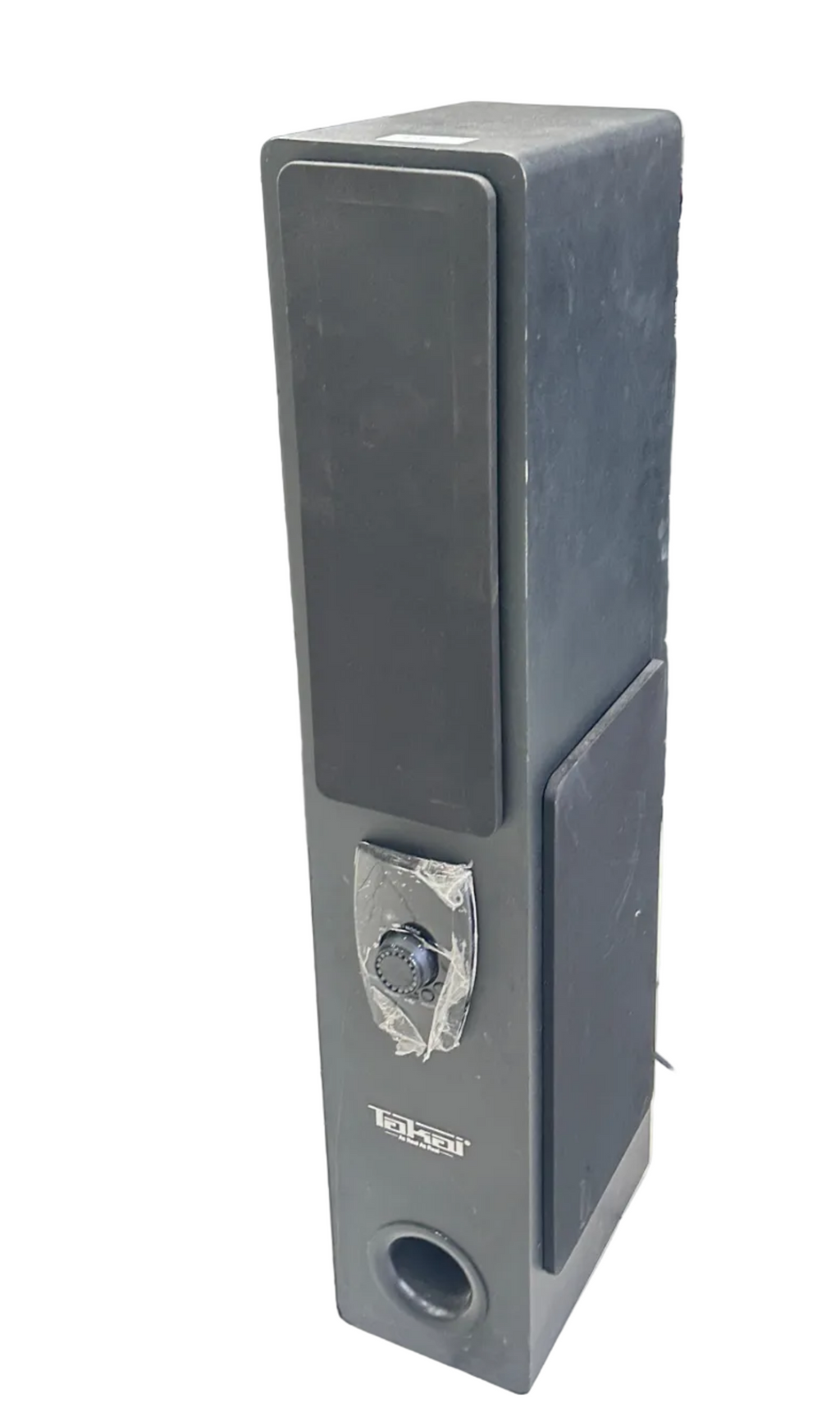 TAKAI Single Multimedia Tower Speaker System with Bluetooth & Remote Control (Black)