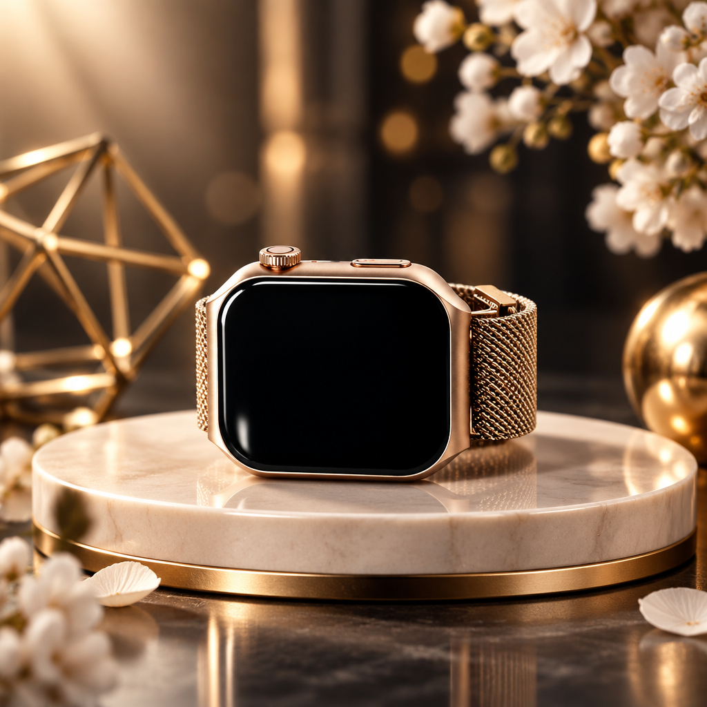 Prowatch by Lava Smartwatch with Premium Metal Mesh Strap – Stylish Smart Watch