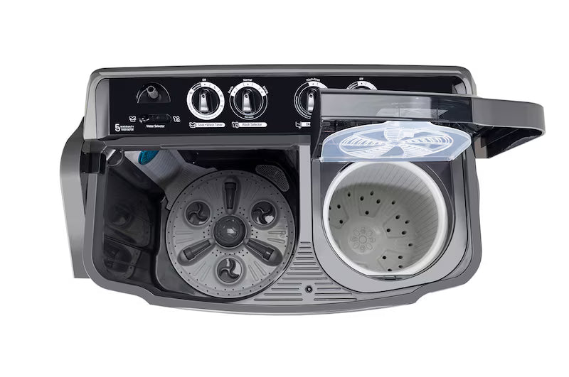 LG P9555SKAZ 9.5 Kg 5 Star Semi Automatic Top Load Washing Machine with Roller Jet Pulsator