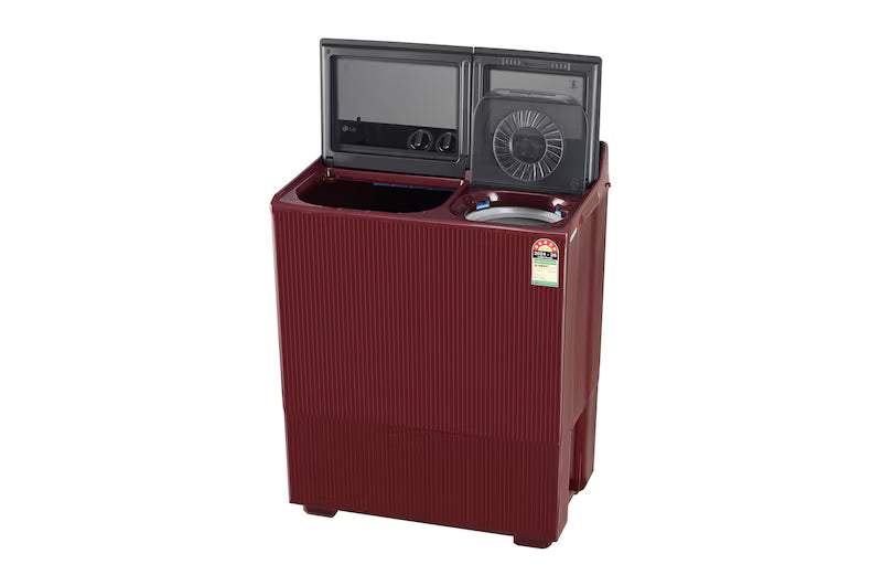 LG PX900H7SD4Z 9 Kg 5 Star Semi Automatic Top Load Washing Machine with Roller Jet Pulsator+, Wind Jet Dry+ & Dual Spin Shower