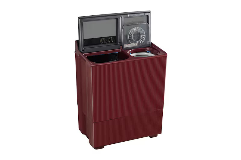 LG PX900H7SD4Z 9 Kg 5 Star Semi Automatic Top Load Washing Machine with Roller Jet Pulsator+, Wind Jet Dry+ & Dual Spin Shower