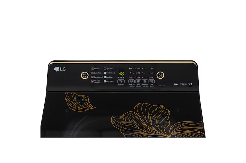 LG T90KMOB1Z 9 Kg 5 Star Fully Automatic Top Load Washing Machine with Hard Water Wash, TurboDrum & ProShield Motor