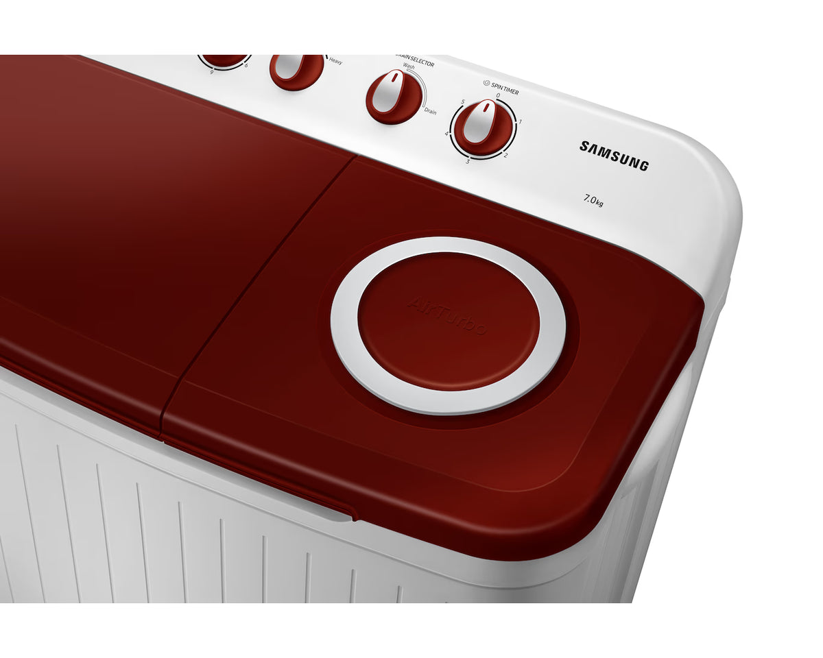 Samsung WT70C3000RR/TL – 7 Kg Semi-Automatic Washing Machine