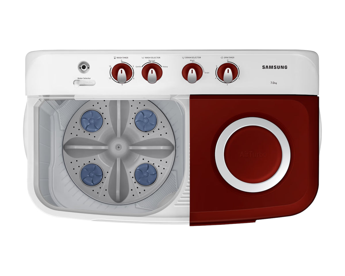 Samsung WT70C3000RR/TL – 7 Kg Semi-Automatic Washing Machine