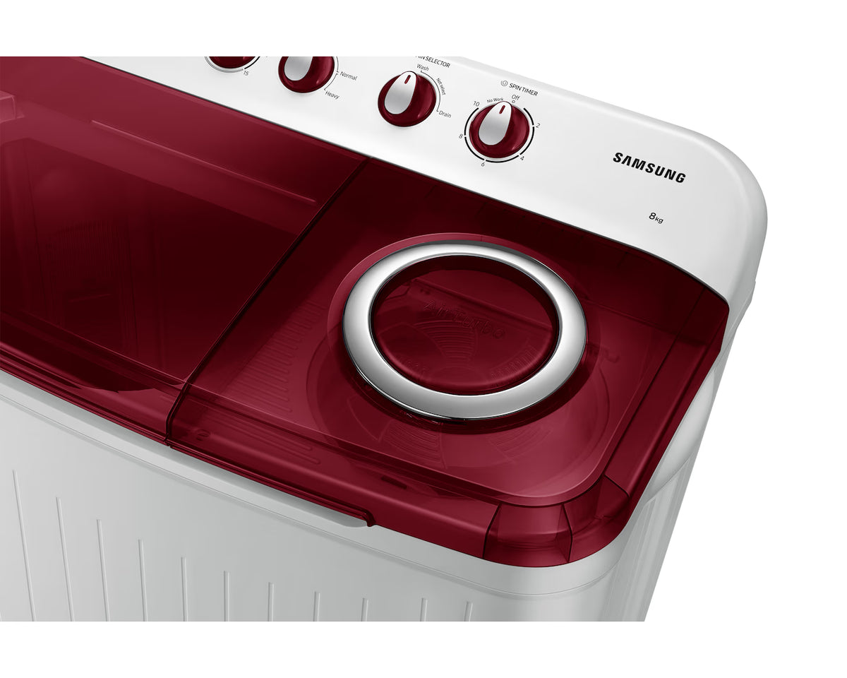 Samsung WT80C4000RR/TL 8 Kg 5 Star Semi Automatic Top Load Washing Machine