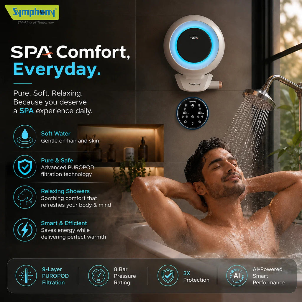 Symphony Spa 10L Water Geyser – Model AGYST001