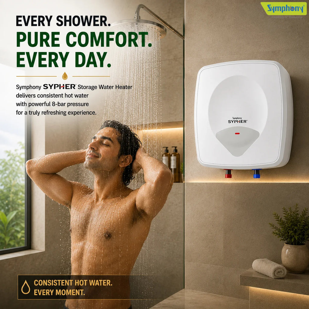 Symphony Sypher 15L Water Geyser – Model AGYST02