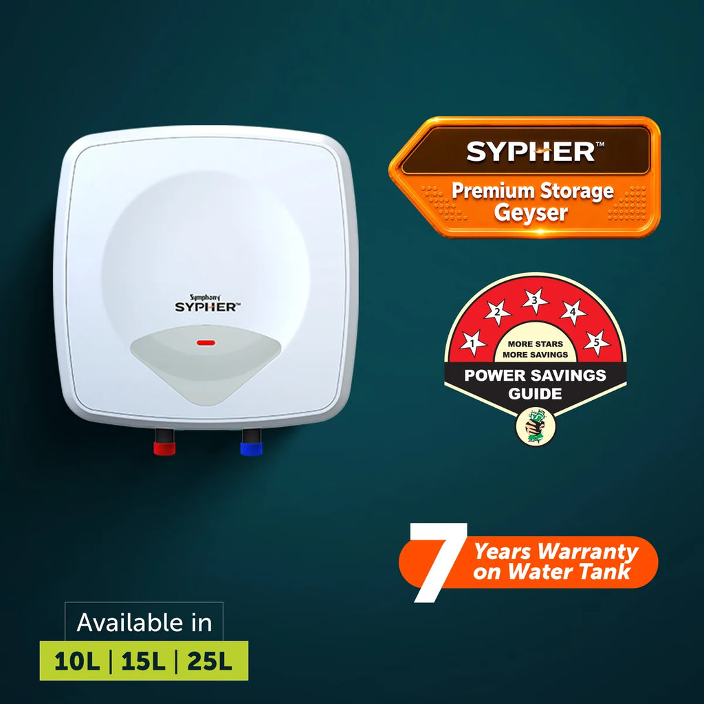 Symphony Sypher 15L Water Geyser – Model AGYST02