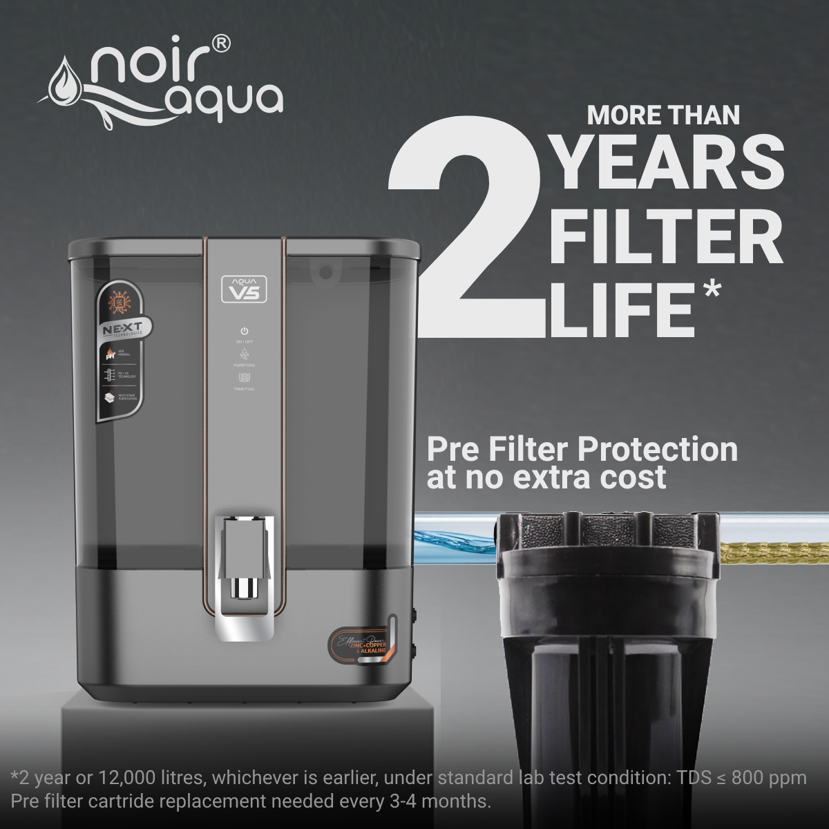 Noir Aqua V5 Water Purifier
