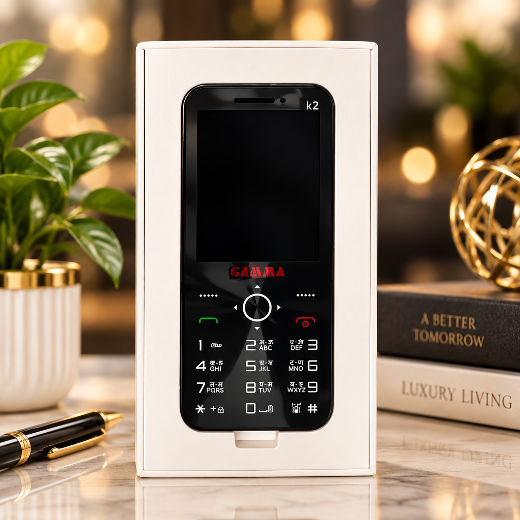 Gamma Mobile K2 Maxx Feature Phone – 2.8" LCD Keypad Mobile
