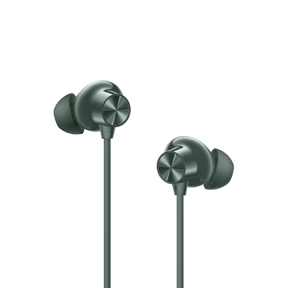 OnePlus Bullets Wireless Z2 ANC Bluetooth in Ear Earphones with Mic, 45dB Hybrid ANC, Bombastic Bass - 12.4 mm Drivers, 10 Mins Charge - 20 Hrs Music, 28 Hrs Battery Life