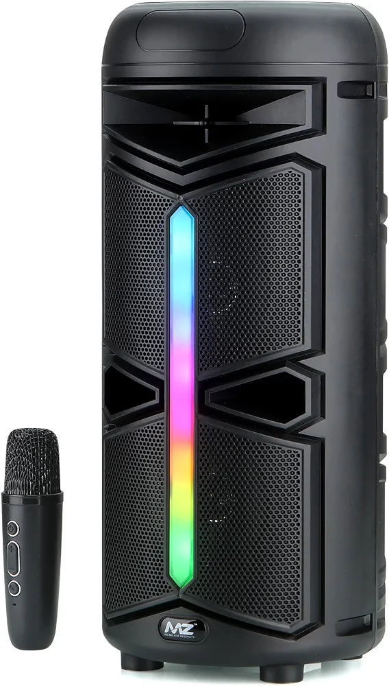MZ M304 Portable Wireless Karaoke Bluetooth Speaker with Mic & Dynamic Sound (10W)