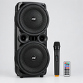 MZ M309 Dual 8" (8x2) Portable Bluetooth Karaoke Speaker System