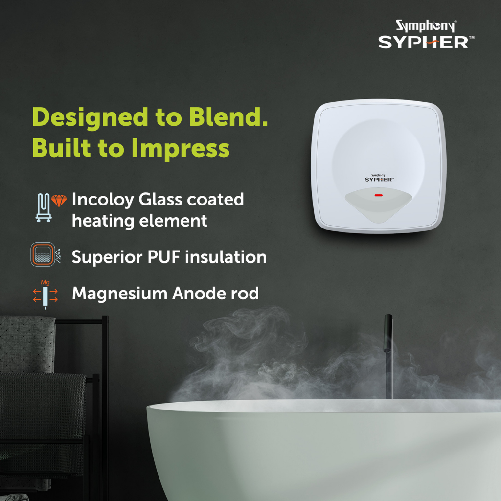 Symphony Sypher 10L Water Geyser – Model AGYST024